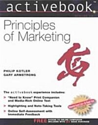 [중고] Principles of Marketing, Activebook 2.0 (Paperback, 10)