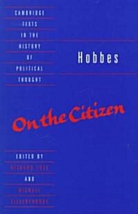 Hobbes: On the Citizen (Paperback)