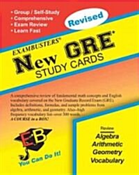Exambusters New Gre Study Cards (Cards, RFC)