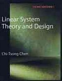 [중고] Linear System Theory and Design (Hardcover, 3rd, Subsequent)