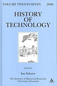 History of Technology (Hardcover, 1st)