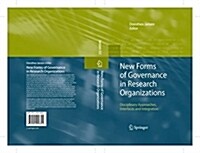 [중고] New Forms of Governance in Research Organizations: Disciplinary Approaches, Interfaces and Integration (Hardcover)