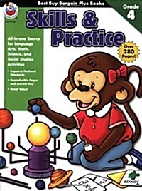 Best Buy Bargain Plus, Fourth Grade Skills and Practice (Paperback, Workbook)