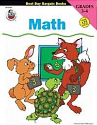 Math, Grades 3 to 4 (Paperback)