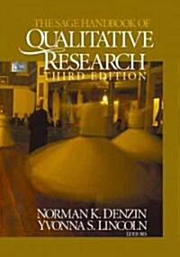 [중고] The Sage Handbook of Qualitative Research (Hardcover, 3rd)