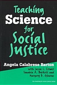 Teaching Science for Social Justice (Paperback)