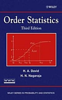 Order Statistics (Hardcover, 3, Revised)