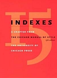 Indexes (Paperback, 15th)