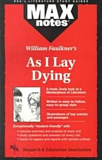 As I Lay Dying (Maxnotes Literature Guides) (Paperback)