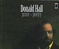 Donald Hall: Prose & Poetry (Audio CD)