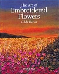 The Art of Embroidered Flowers (Paperback)