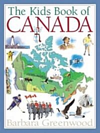 [중고] The Kids Book of Canada (Hardcover)