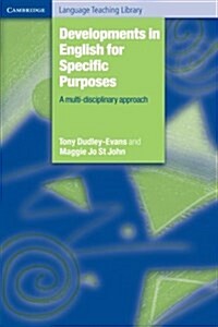 [중고] Developments in English for Specific Purposes : A Multi-Disciplinary Approach (Paperback)