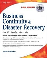 Business Continuity & Disaster Recovery for IT Professionals (Paperback)
