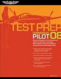 Commercial Pilot Test Prep 2008 (Paperback, PCK, Supplement)