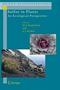 Sulfur in Plants: An Ecological Perspective (Hardcover)