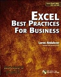 Excel Best Practices for Business (Paperback, CD-ROM)