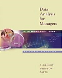 Data Analysis for Managers With Microsoft Excel With Infotrac (Hardcover, CD-ROM, 2nd)