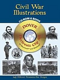 Civil War Illustrations [With CDROM] (Paperback)