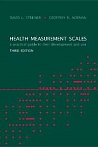 [중고] Health Measurement Scales (Paperback, 3rd)