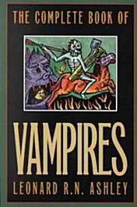 The Complete Book of Vampires (Paperback)