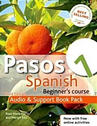 Pasos 1 Spanish Beginners Course: Audio and Support Book Pack (CD-Audio, 3 Rev ed)