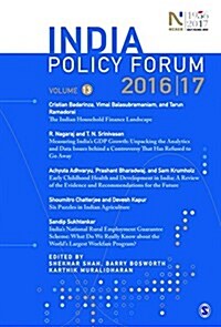 India Policy Forum 2016-17: Volume 13 (Paperback)