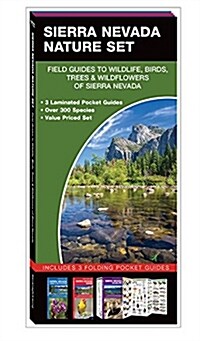 Sierra Nevada Nature Set: Field Guides to Wildlife, Birds, Trees & Wildflowers of Sierra Nevada (Paperback)