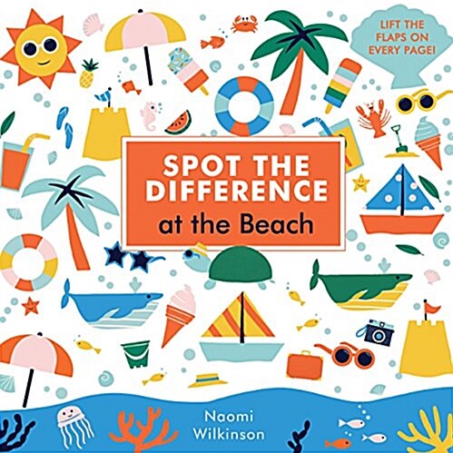 Spot the Difference: At the Beach (Board Book)