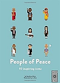 People of Peace : 40 Inspiring Icons (Hardcover)