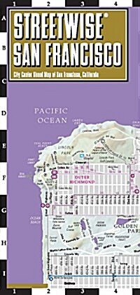 Streetwise San Francisco Map - Laminated City Center Street Map of San Francisco, California (Folded)