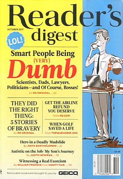 Readers Digest (월간 미국판): 2017년 10월호