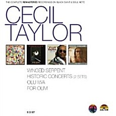 [수입] Cecil Taylor - The Complete Remastered Recordings On Black Saint & Soul Note [5CD]