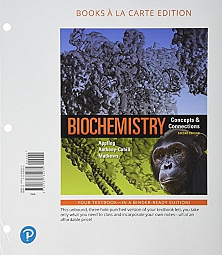 Biochemistry: Concepts and Connections, Books a la Carte Plus Mastering Chemistry with Pearson Etext -- Access Card Package [With eBook] (Loose Leaf, 2)