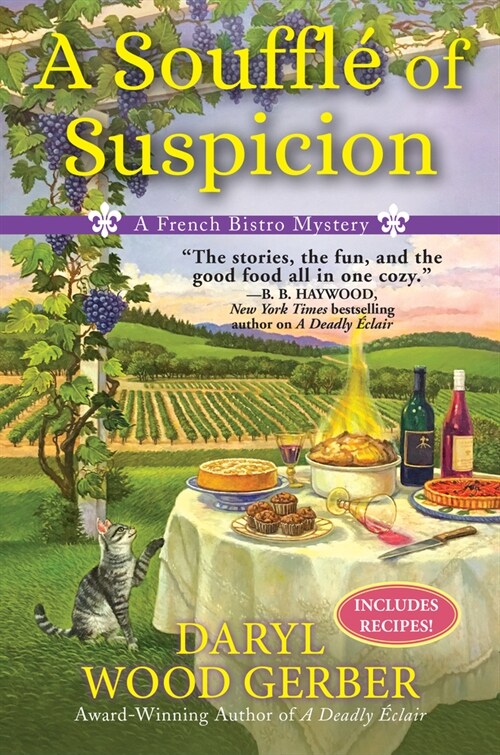 A Souffle of Suspicion: A French Bistro Mystery (Hardcover)