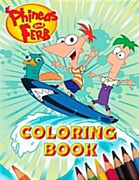 Phineas and Ferb Coloring Book (Paperback)