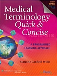 Medical Terminology Quick & Concise/ Stedmans Medical Dictionary for the Health Professions and Nursing, (Hardcover, 7th, PCK, FLC)