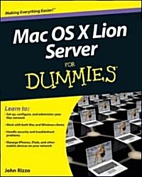 Mac OS X Lion Server for Dummies (Paperback)