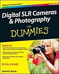 Digital SLR Cameras & Photography for Dummies (Paperback, 4th)