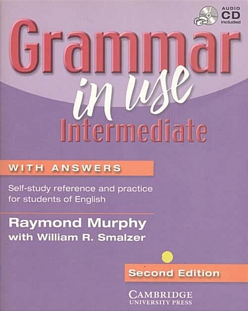 [중고] Grammar in Use Intermediate With Answers (Paperback, Compact Disc, 2nd)