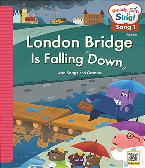 [오체영] Ready, Set, Sing! Tools : London Bridge is Falling Down / Hickory Dickory Dock (Student Book + Digital CD + Activity Book + QRcode)