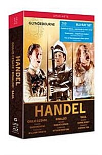 [수입] Ottavio Dantone - 헨델: 오페라 3부작 - 줄리오 체사레, 리날도 & 사울 (Handel Box Set - Giulio Cesare in Egitto, Rinaldo & Saul) (4Blu-ray Boxset) (2017)(Blu-ray)