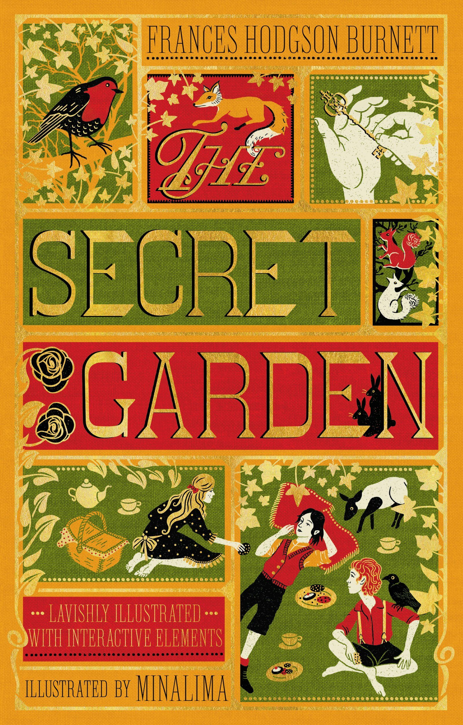 The Secret Garden (Illustrated with Interactive Elements) (Hardcover)