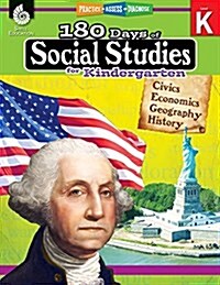 180 Days of Social Studies for Kindergarten: Practice, Assess, Diagnose (Paperback)