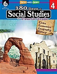 180 Days of Social Studies for Fourth Grade: Practice, Assess, Diagnose (Paperback)