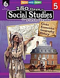 180 Days of Social Studies for Fifth Grade: Practice, Assess, Diagnose (Paperback)