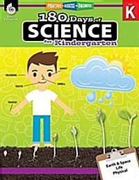 180 Days of Science for Kindergarten: Practice, Assess, Diagnose (Paperback)