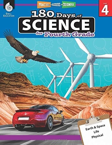 180 Days of Science for Fourth Grade: Practice, Assess, Diagnose (Paperback)