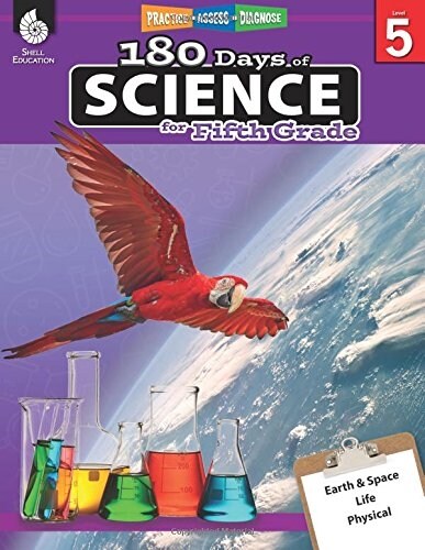 180 Days of Science for Fifth Grade: Practice, Assess, Diagnose (Paperback)