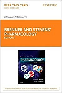 Brenner and Stevens Pharmacology Elsevier Ebook on Vitalsource Retail Access Card (Pass Code, 5th)